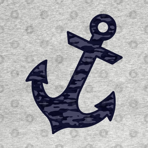 Dark blue camouflage anchor by Destroyed-Pixel